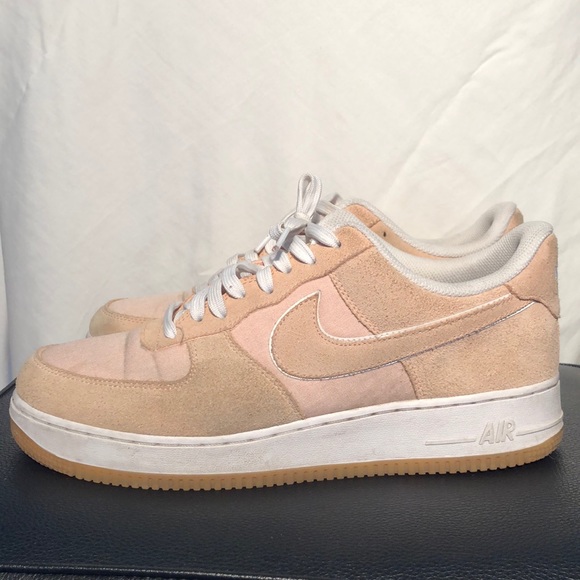 nike af1 pink suede